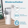 Inhalator Vernebler Inhalationsgerät Inhaliergerät für Kinder und Erwachsene que