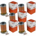 5x MAHLE / KNECHT Ölfilter OX 34D Oil Filter