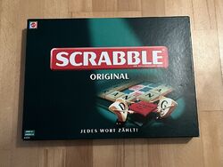 SCRABBLE ORIGINAL von Mattel jedes Wort zählt. Vollständig OVP