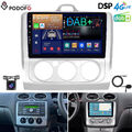 8+128GB 8Kern DAB+ Autoradio Navi Android 12 Für Ford Focus MK2 MK II 2004-2011