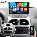 Android 13 Autoradio CarPlay RDS FM 2+32G NAVI GPS Für PEUGEOT 206 CC 1999-2009