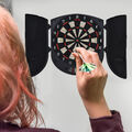 HOMCOM elektronische Dartscheibe Dartboard Dart-set mit 6 Darts Soundeffekte