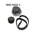 1x Wasserpumpe + Zahnriemensatz SKF VKMC 02204-1 passend für ALFA ROMEO FIAT