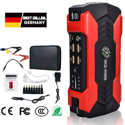 28000mah Auto KFZ Starthilfe 800A 12V Jump Starter Ladegerät Booster Powerbank