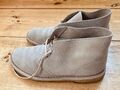 Clarks Desert Boots Grau / Hellbeige Größe 43 (UK 9) WIE NEU