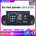 Für Fiat Panda 2013-2020 Carplay Android 13 Autoradio GPS NAVI BT WIFI  7" DAB+