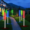 Solarleuchte Gartenlampe Außenleuchte Farbwechsel RGB LED Dekoleuchte 8er Set