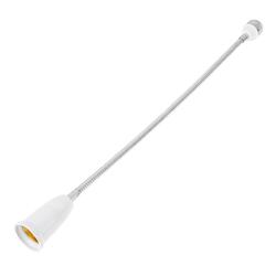 E27-E27 Lampe Flexibler Verlängerungsadapter Konverter Dehnungssockel (49,5 cm)