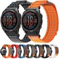 Für Garmin Fenix 8 E 7X 7 6X 6 Epix Pro 5X Plus Tactix 7 Quickfit Nylon Armband