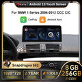 Für BMW CCC CIC E81 E82 E87 E88 Autoradio 4G Android 13 Radio Carplay GPS Navi