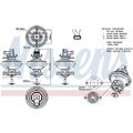 1x AGR-Ventil NISSENS 98208 passend für BMW MINI