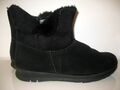 VITAFORM Boots Stiefeletten, schwarz  Wildleder Echt Lammfell wie neu Gr.42