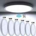18W-72W LED Deckenleuchte Ultraflach Panel Deckenlampe Wohnzimmer Schlafzimmer