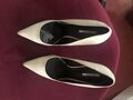 ZARA Pumps Damen Beige Gr.40 Leder!