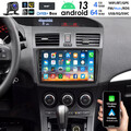 DAB+ 4+64G Android 13 Carplay Autoradio GPS Navi WIFI RDS BT Für Mazda 3 2010-13