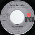 Peter Alexander – Hier Ist Ein Mensch (7" Single) ohne Cover