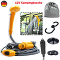 12V Camping Dusche Brause +Tauchpumpe Auto Gartendusche Wohnmobil Outdoor Shower