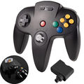 2.4 GHz Wireless N64 Controller Gamepad for Nintendo 64 Konsolen mit Rumble Pak