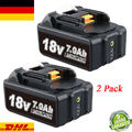 2X 7,0AH Ersatz Akku Für Makita BL1860B 18V LXT Li-ion BL1850B BL1830B mit LED