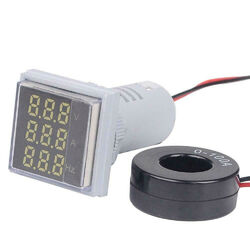 1X LED Digitalanzeige Voltmeter Amperemeter Spannung Strom Frequenz Tester Meter