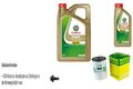 MANN-FILTER Ölfilter 6L CASTROL EDGE 5W-30 M für Ford Escort V Cabriolet 1.6