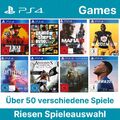 Sony Playstation 4 PS4 Spiele Auswahl F1 Fifa GTA V CoD Singstar Simulator BF V