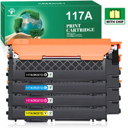 XXL Toner für HP 117A mit Chip für HP Color Laser MFP 178nwg 179fwg 150nw 179fnw