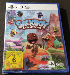 Sackboy: A Big Adventure | PS5 Spiel | neu & ovp; Folie beschädigt