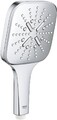 GROHE Rainshower 130 SmartActive Cube | Handbrause 3 Strahlarten | Chrom | 26582