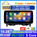 10,25" Autoradio DSP Android 13 128GB GPS Navi BT5.0 Mercedes C-Klasse W204 S204