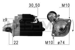 ERA Anlasser Starter 1.8kW für BMW 1er 3er Touring Citroën C5 III 220694A