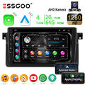 Autoradio Für BMW 3er E46 M3 MGZT Carplay 64GB Android 13 WiFi RDS GPS Navi Kam