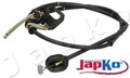 JAPKO 131817 Seilzug für Feststellbremse Handbremsseil Bremsseil für Suzuki 
