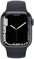 Apple Watch Series 7 GPS 41mm Aluminium Midnight Sportband - Akzeptabler Zustand
