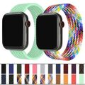 Nylon Sport Loop Armband für Apple Watch Series 2 3 4 5 6 7 8 SE + Ultra