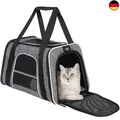 Katzen Transportboxen, Atmungsaktive und Faltbare Hundebox,Hundetasche