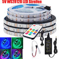 5V WS2812B LED Stripe Leiste Streifen RGB 5050 WS2812 Band Adressierbar 30LEDs/m