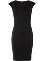 Neu Kleid mit Cut-Outs Gr. 36/38 Schwarz Spitzenkleid Abendkleid Minidress