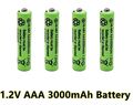 4X Akku AAA 3000 mAh Wiederaufladbare Batterien Solar Fernbedienung Geräte 1,2V