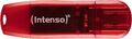 Intenso 3502491 Rainbow Line 128 GB USB-Stick USB Speicherstick 2.0 Rot