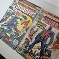 Invaders #7 & #8 (1976) 1. App Union Jack, Baron Blood, Spitfire - Marvel Comic