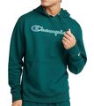 Champion Herren Kapuzen-Pullover Baumwoll-Sweater Hoodie HBGF89H Sweatshirt Grün