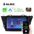 2+32GB Autoradio Navi  WIFI BT GPS Carplay Radio SWC Für Toyota PriusV 2011-2017