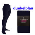 Thermo Strumpfhose warm Winter blickdicht Modefarben Gr. 38-48 S M L XL XXL!!!!!