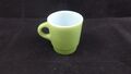 Vintage Feuer King Green Stapelbare Kaffeetasse / Becher Anker Hocking