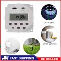 Digital LCD Zeitschaltuhr DC 12V 16A Programmierbar Timer Schalter Elektronisch！
