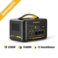 VTOMAN Tragbare Powerstation 2200W Solargenerator 1548Wh LiFeP04 Batterie