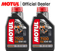 2 Liter Motoröl 4T MOTUL 7100 10W50 100% Kunststoff 2L SAE 10W50