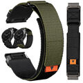 Für Garmin Fenix 7 7X 6 6X 5 5X Plus 3HR Tactix Epix Pro Nylon Armband Quick Fit