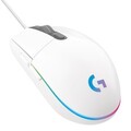 LOGITECH G203 LIGHTSYNC Gaming Maus, Weiß